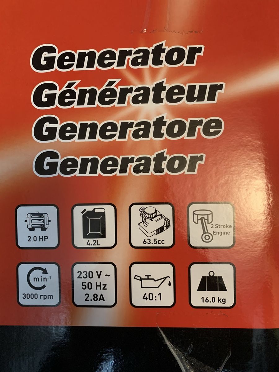 Generatori di corrente: Generator Go-On 700W – Nuovo e nell'imballaggio originale da Schänis venduto da Burgopa 1