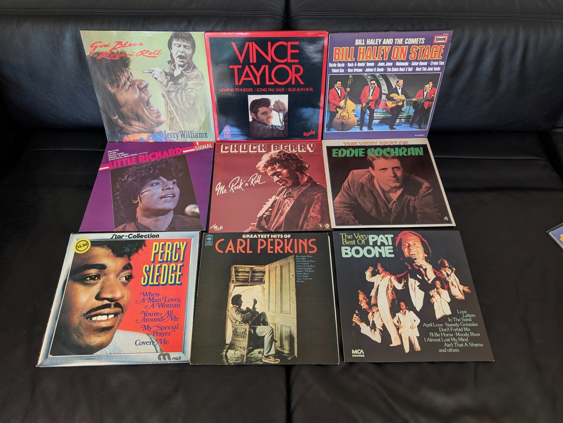 Schallplatten: 9 x Rock`n Roll in NM – Gebraucht aus Ebikon von kisuM