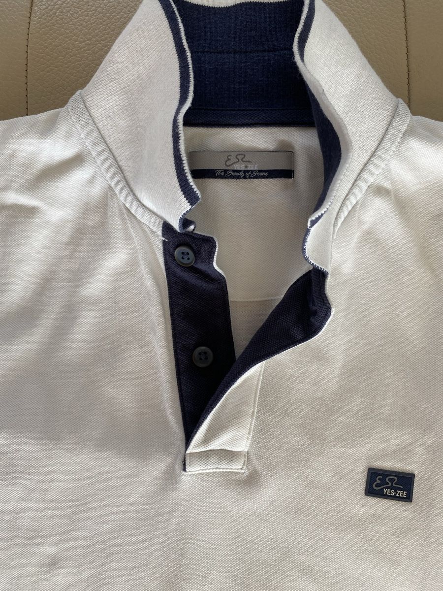 Camicie, T-shirt & Polo: Poloshirt weiss Gr. S 100% Baumwolle – Nuovo e nell'imballaggio originale da Meggen venduto da 6003Luzern 1