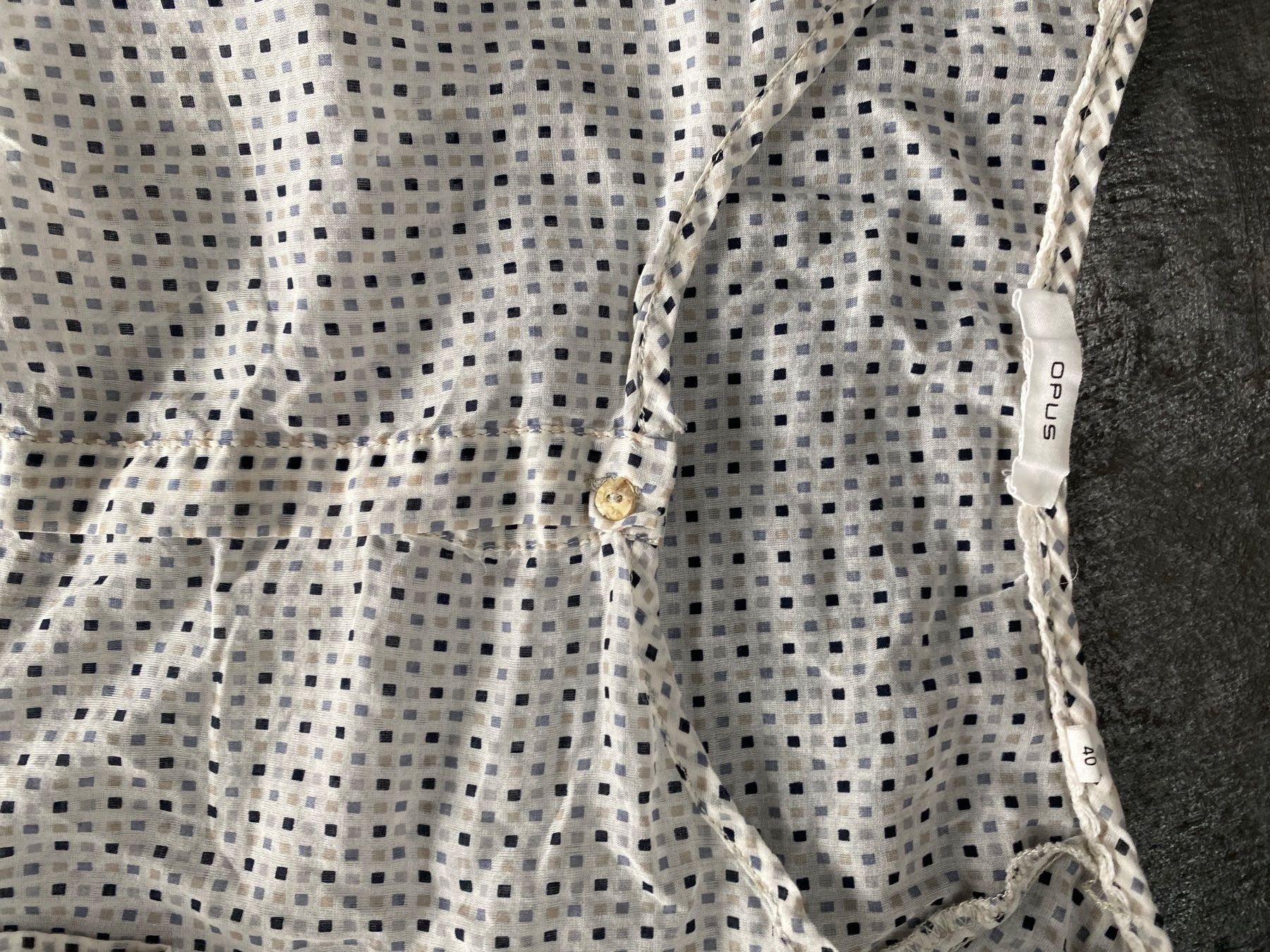 Opus Camicette: Bluse Opus mit Punkten – Usato da Chur venduto da simhofstr 3