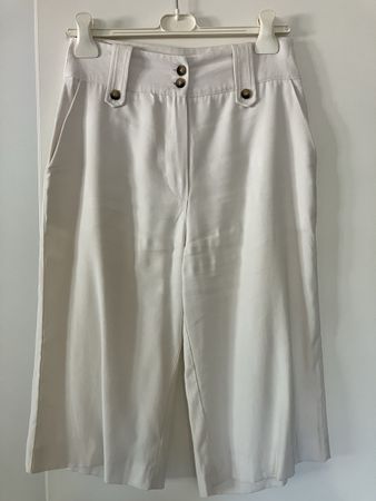 Shorts Bermuda “Artigli” donna tg 42 bianchi