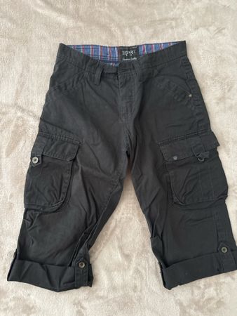 Kurze Esprit Jeans Hosen Grösse 30 in Schwarz