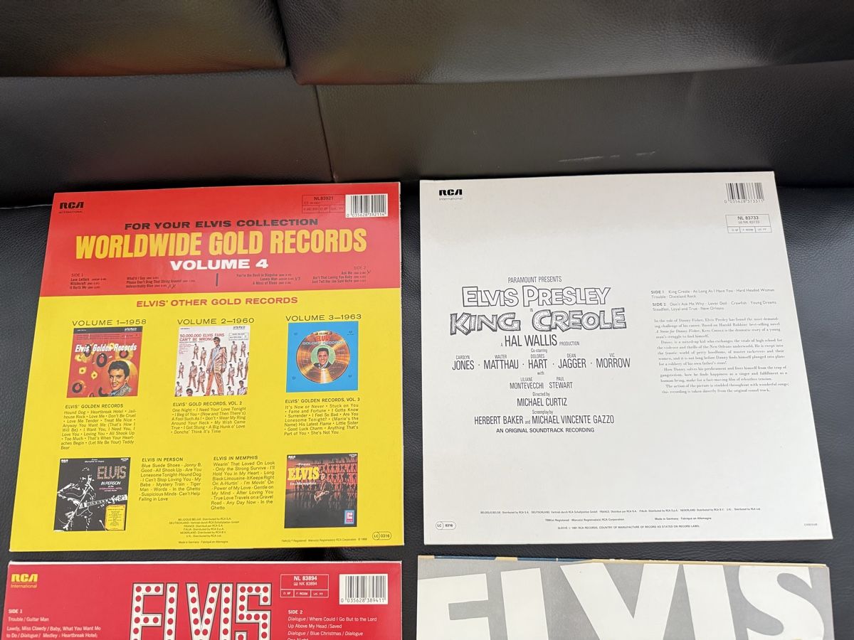 Dischi in vinile: 4 Elvis Presley Schallplatten Vinyl – Usato da Goldach venduto da Donpancho 6