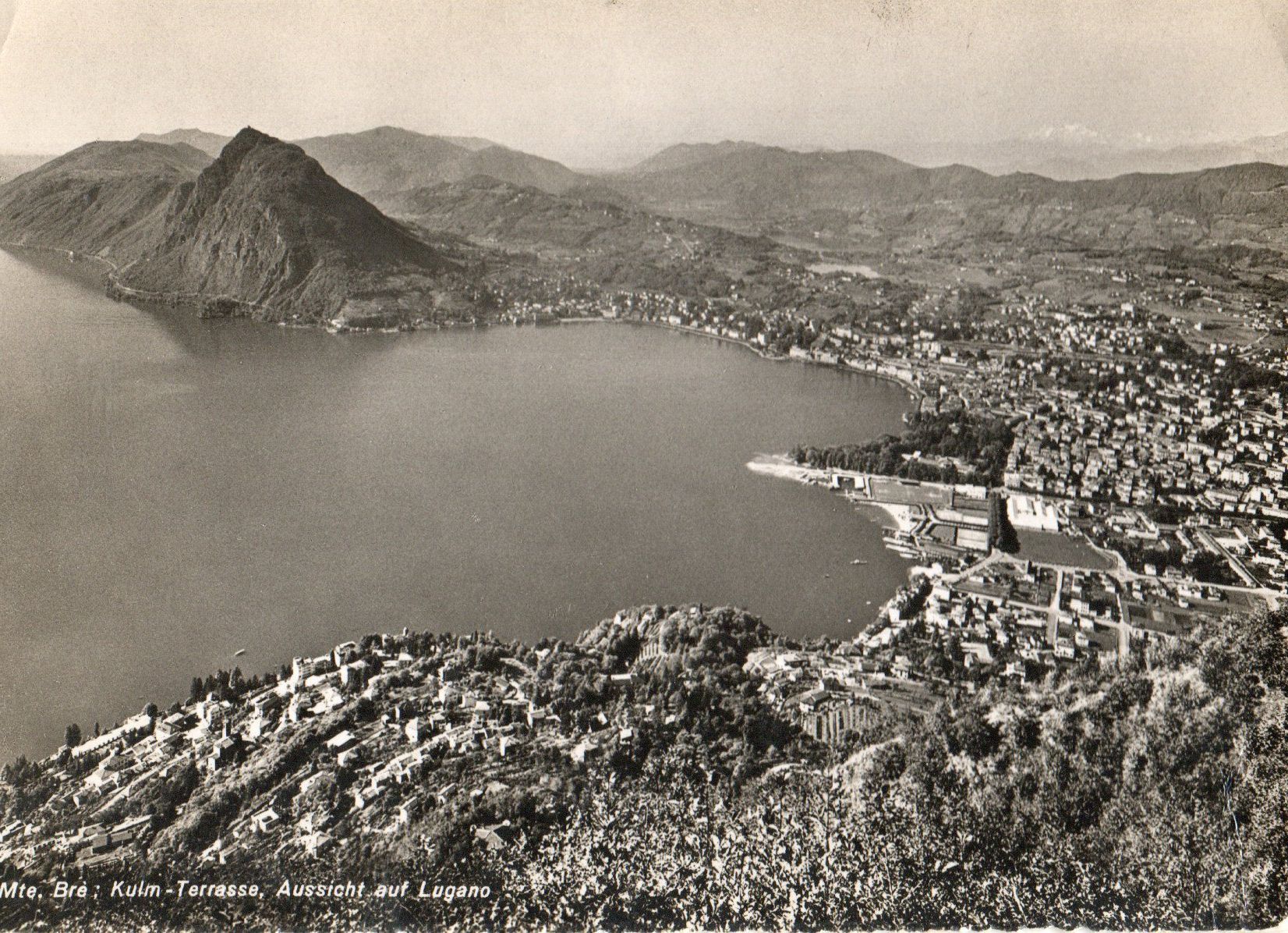Cartes postales: Aussicht auf Lugano – D'occasion à Melano par pisonsdro