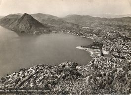 Aussicht auf Lugano