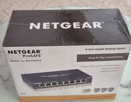 NETGEAR GS108 8-Port Gigabit Desktop Switch