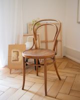 MCM Vintage Holzstuhl im Stil von Thonet / Horgen Glarus