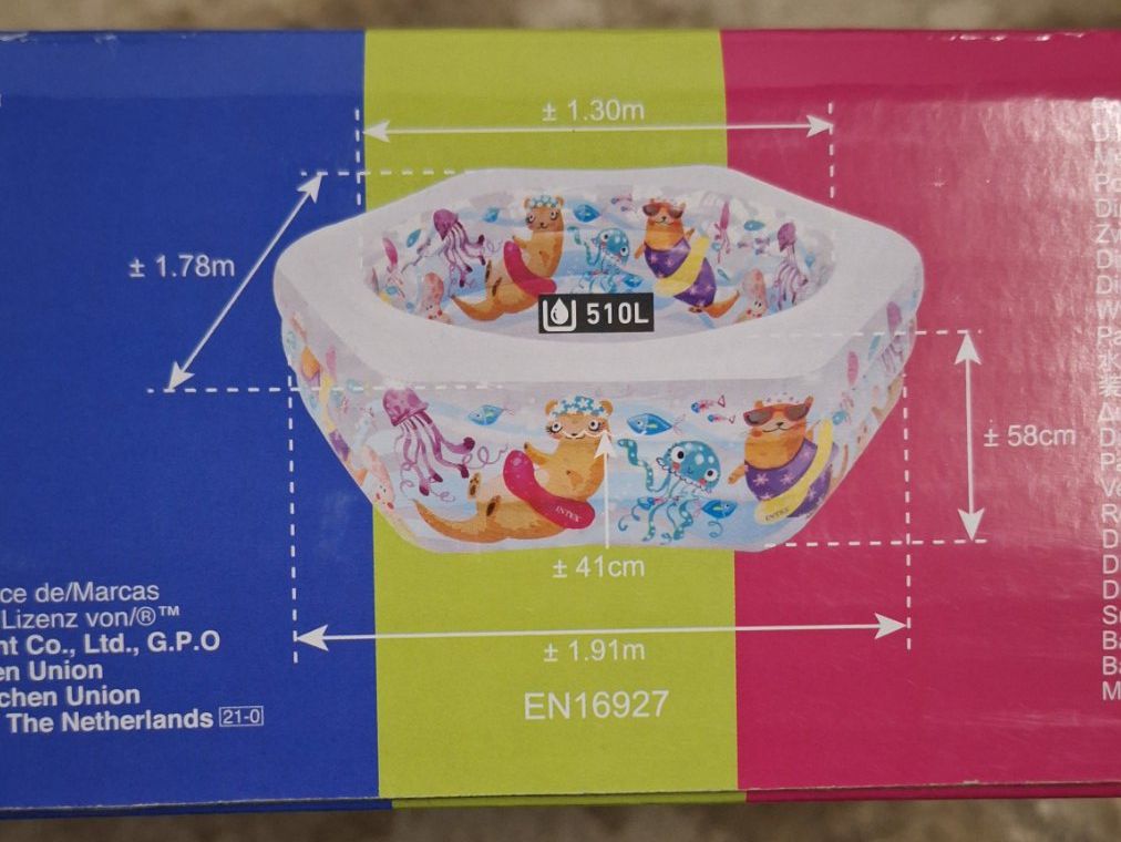 Intex Schwimmbad: NEU INTEX Kinderplanschbecken 191x178cm – Gebraucht aus Rüti ZH von la-93 1