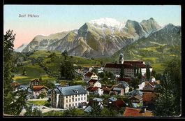 AK Dorf Pfäfers, Ortsansicht