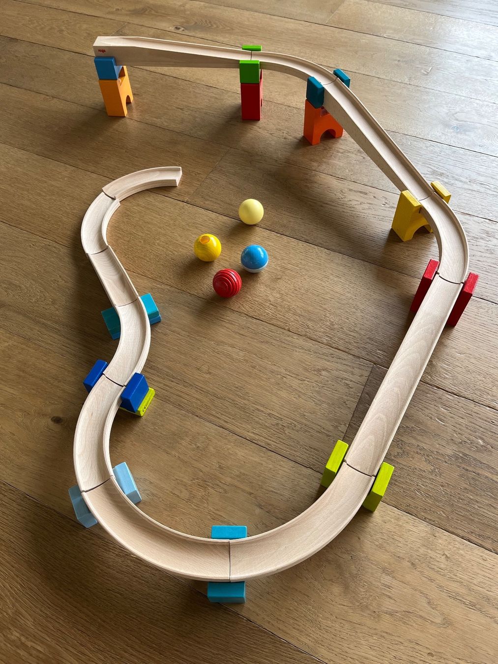 Haba Giocattoli: HABA Kugelbahn aus Holz – Usato da zürich venduto da Cf8000