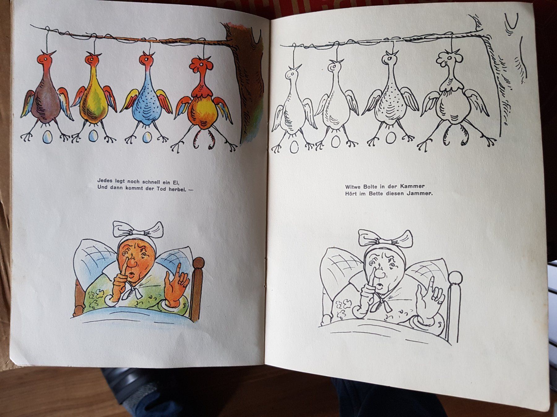 Libri: antikes Malbuch Max und Moritz 1. Streich – Usato da Walterswil BE venduto da Lonitti 3