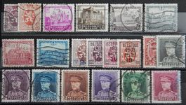 Belgien Lot mit alten Werten IX