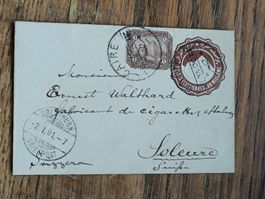 Antiker Brief / Poste Egyptiennes - Gelaufen Caire 1901