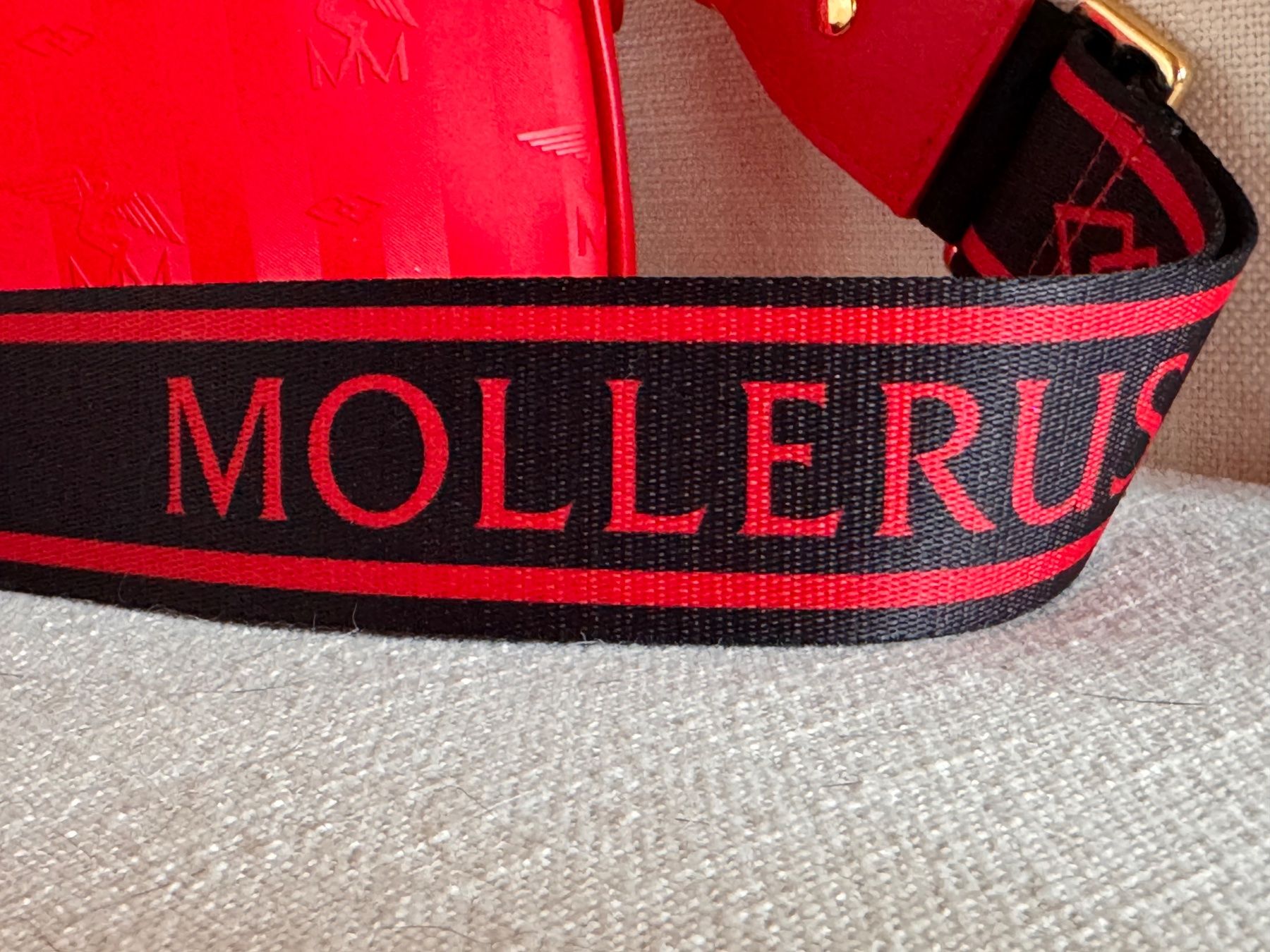 Maison Mollerus Borse da donna: Maison Mollerus Zell, Farbe Cherry rot, neu – Nuovo e nell'imballaggio originale da Grosswangen venduto da shoes.bags.and.co 3