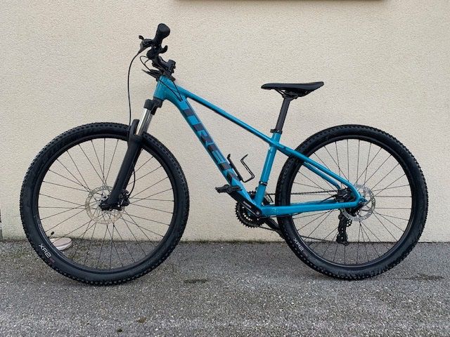 Vtt best sale trek bleu