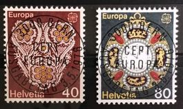 MA193) 576-7, Europamarken 1976 ET Vollstempel Kt. 13.-