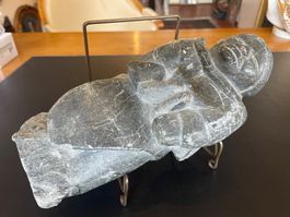 Rarität!!! - und betende Specksteinskulptur anfangs 19. Jh.!