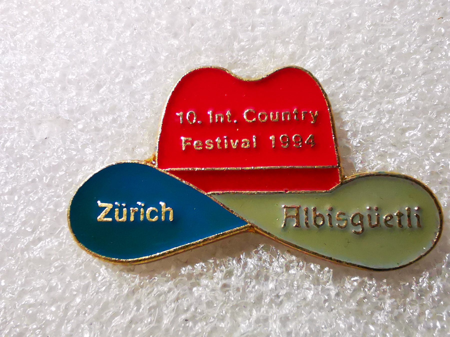 Placchette & Badge: Ansteckpin 25: Albisgüetli – Usato da Oppligen venduto da Pin-Fall-Shop