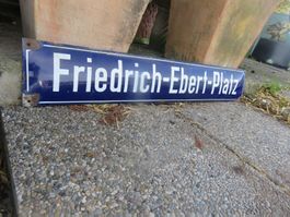 Strassenschild🤩 Emailschild Deko Tanksaüle sehr Robust