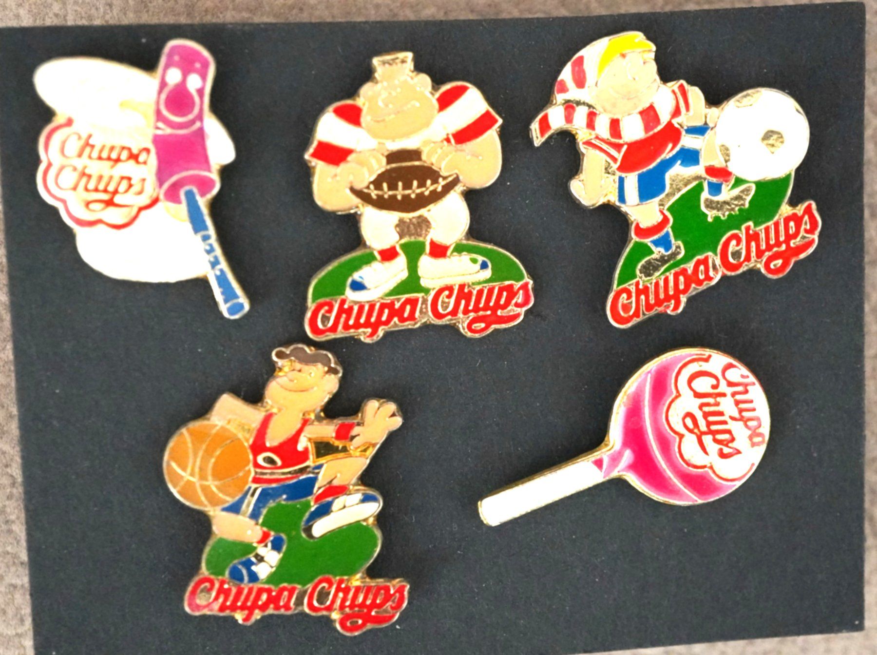 Placchette & Badge: 5 Pins Chupa Chups – Usato da Worb venduto da worb01
