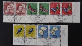 Vollstempel Ersttag SBK J163 - 167  1.XII.56    48