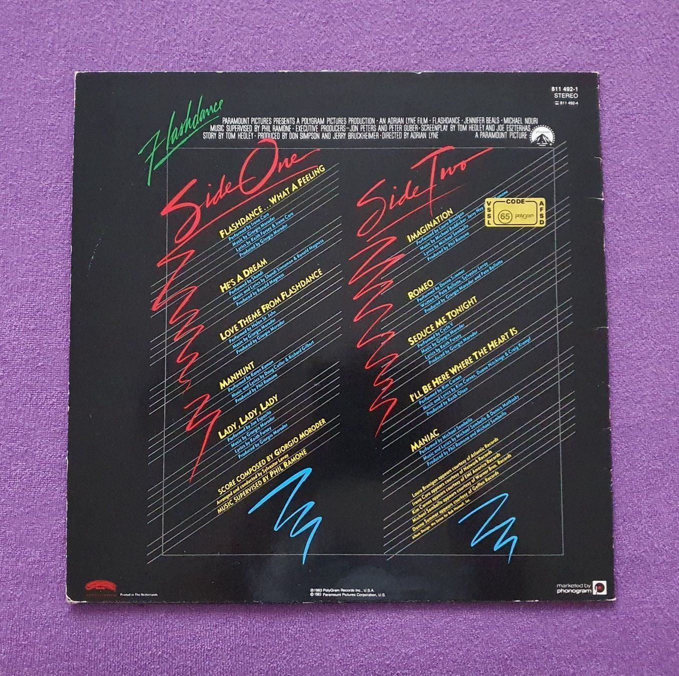 Dischi in vinile: LP - Soundtrack Flashdance – Usato da Dübendorf venduto da Senita3 1