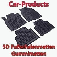 3D-Gummi-Fußmatten Mercedes GLC (X253)