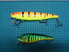 2 er SET Hechtköder:  Savagear 23cm und Westin 15 cm