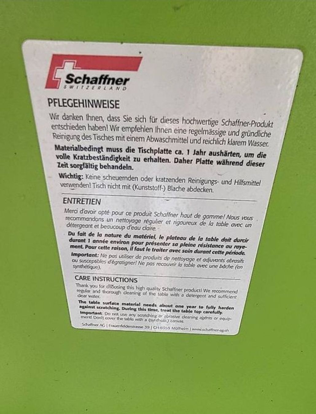 Tavoli: Gärtnerische Schaffner 2 St. Preis pro Stück – Usato da Samstagern venduto da ana_lq95 3