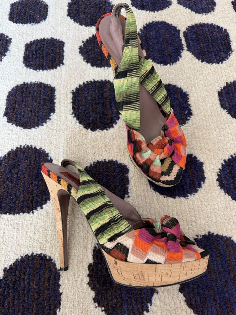 Missoni Scarpe da donna: Missoni Vintage Platform Heels – Usato da Zürich venduto da ivorytara 1