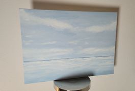 Wandbild, Meer, Handgemalt, Unikat