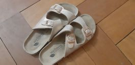 Sandalen Wellness Damen Gr. 38 Roségold