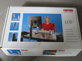 LCD Monitorhalter bis 19 Zoll - Neuware - grau
