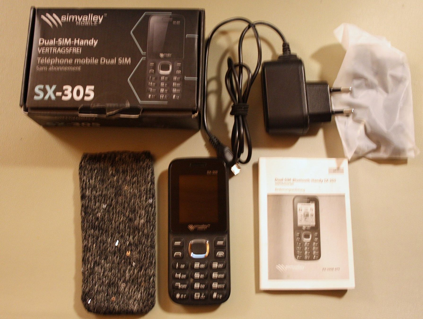 Telefoni cellulari / Smartphones: SIMVALLEY Dual-Sim schwarz – Usato da Flüelen venduto da Alt-und-Neu 1