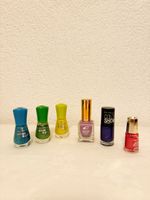 Nagellack Set 6 Flaschen guter Zustand