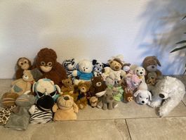 Grosses Kuscheltier-Paket! Viele süsse Stofftiere 29 Stk