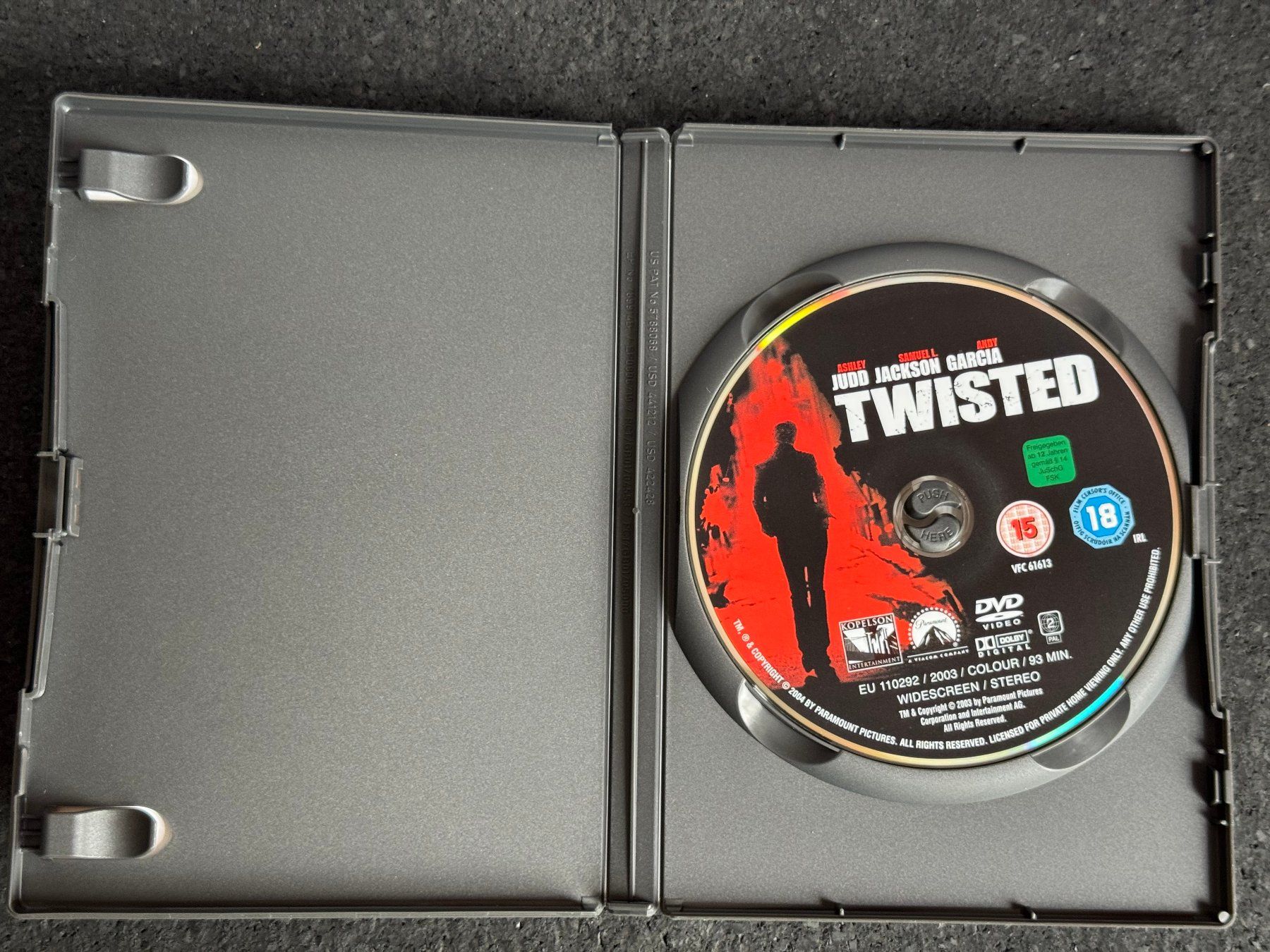Tutti i DVDs: TWISTED "Der erste Verdacht" DVD EN/DE – Usato da Fribourg venduto da tschjoly 4