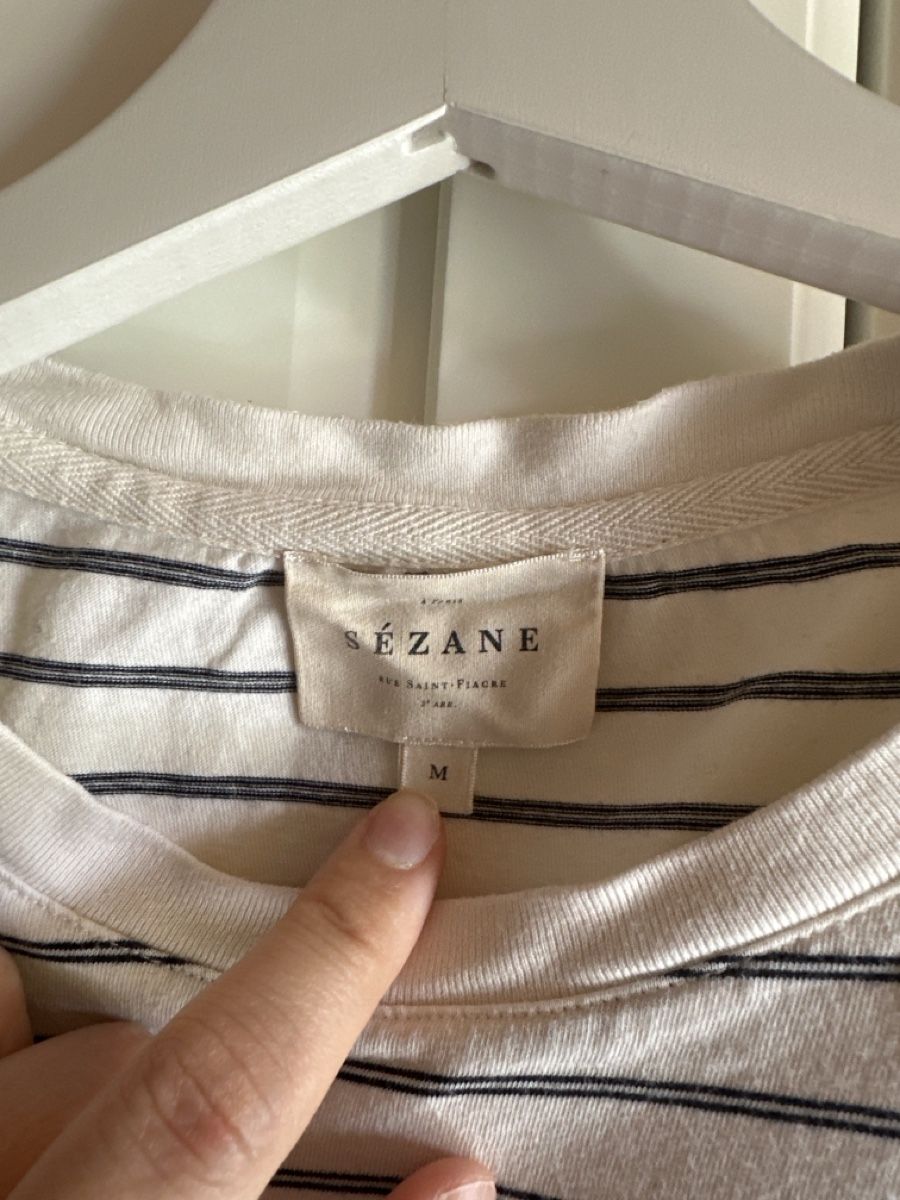 Sezane T-shirt: Sézane Shirt ✨ – Usato da Wädenswil venduto da mme_ 1