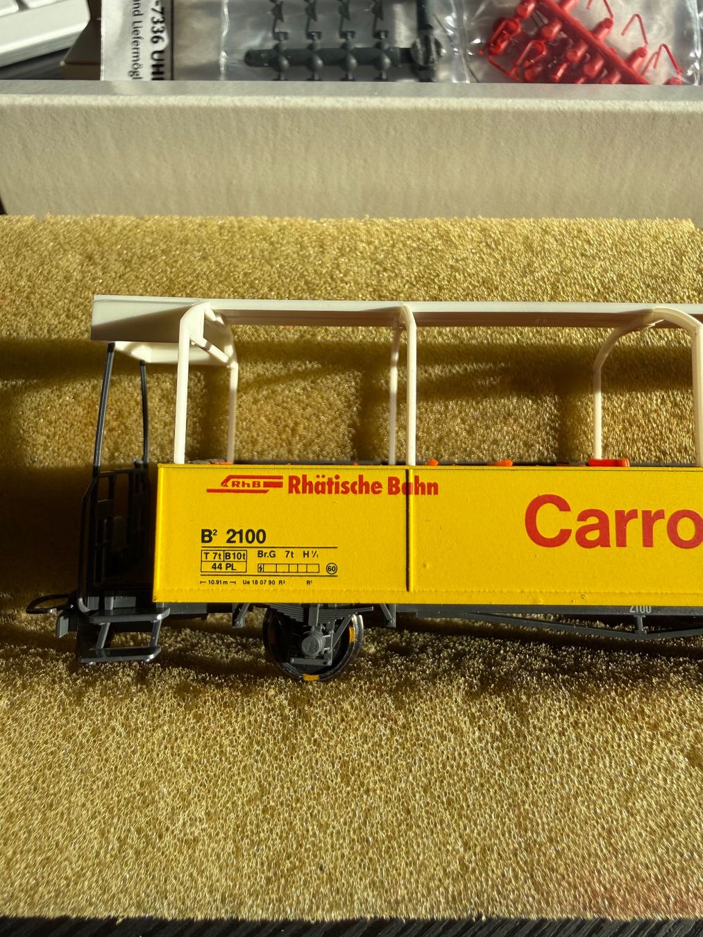 Bemo Modellini di ferrovie: BEMO RhB Aussichtswagen B 2100 – Nuovo (secondo la descrizione) da Grüsch venduto da ro77bert 1