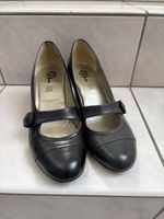 Vintage Bata Leder-Pumps – Schwarz – Echtleder – EU 40