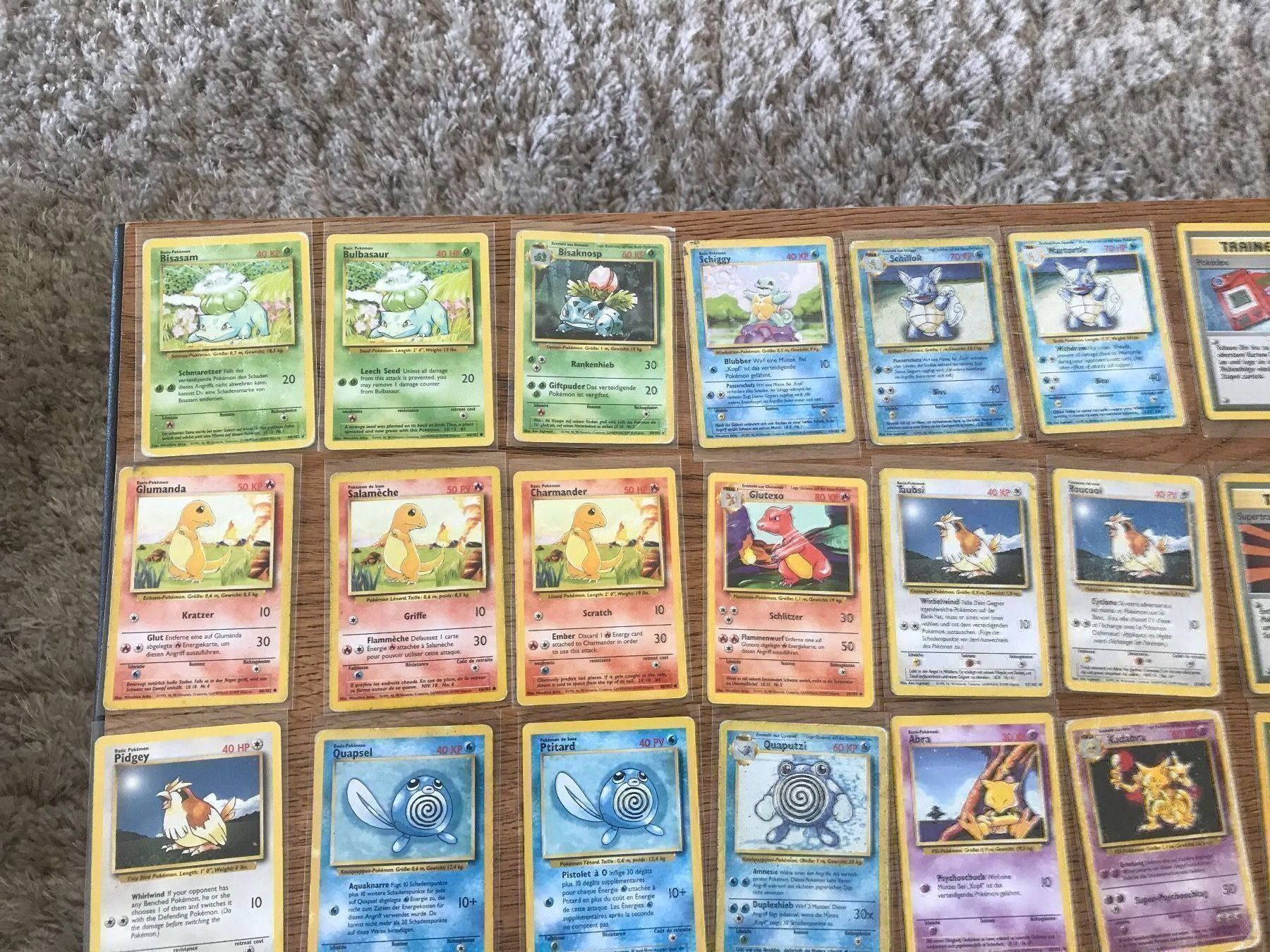 Pokémon Carte collezionabili: Basis-Set 66Stk. 3xHolo alle Starter – Usato da Küssnacht am Rigi venduto da Ebikoner 9