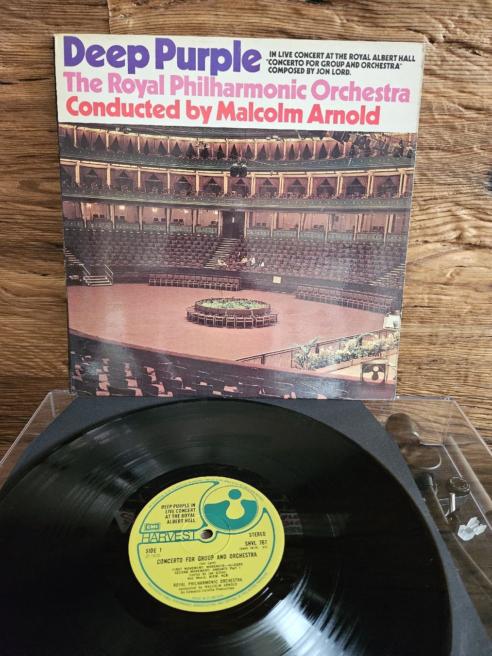 Dischi in vinile: Vinyl LP Deep Purple Concerto for Group and Orchestra – Usato da Bertschikon Gossau venduto da simla09