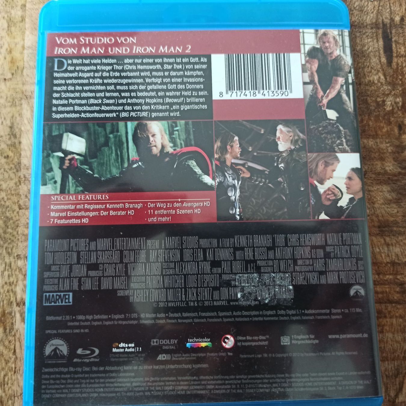 Tutti i DVDs: TOHR - (Blu-Ray) – Usato da Dübendorf venduto da kb86_MOVIE 1