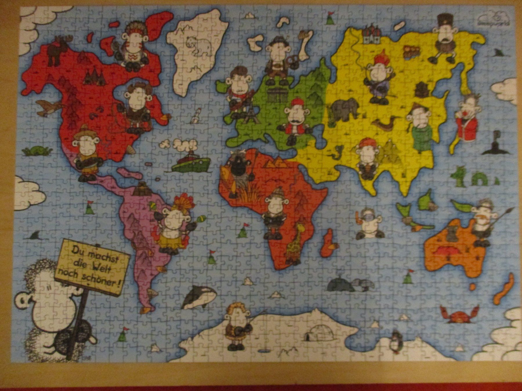 Ravensburger Puzzles: Ravensburger Puzzle Sheepworld – Gebraucht aus Birsfelden von alles-muss-raus 1