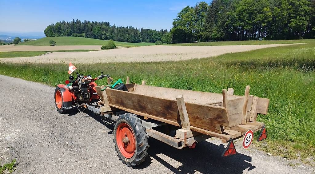 Tracteurs: Rapid 606 - Triebachsanhänger – D'occasion à Bertschikon par Raick