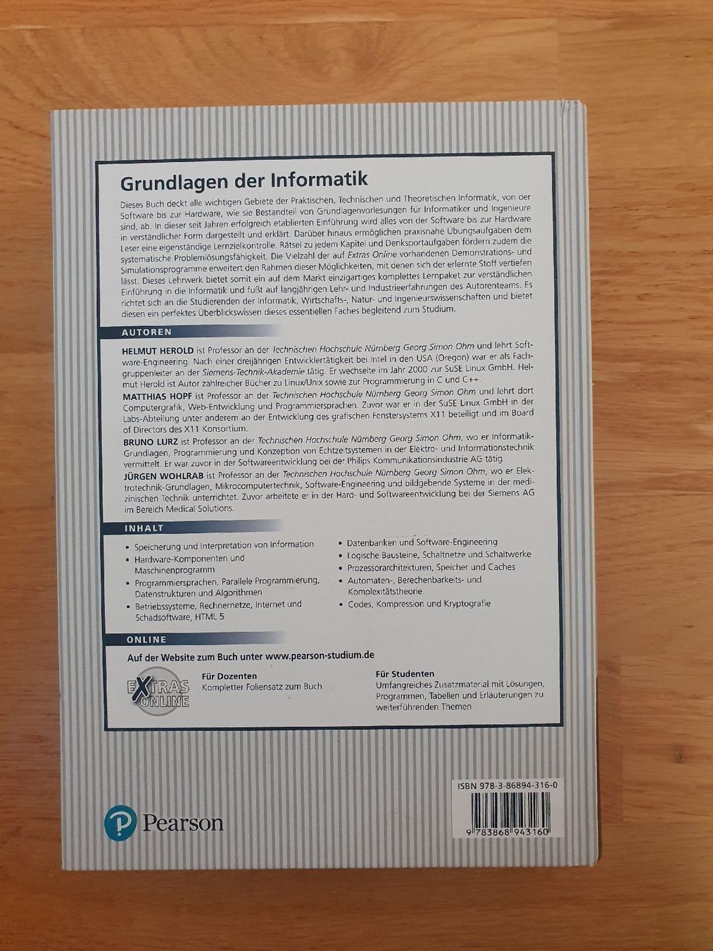 Bücher: Grundlagen der Informatik - Top Zustand – Gebraucht aus Moosseedorf von Sonnenschein.. 5