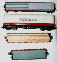 Lot de 4 wagons Marklin