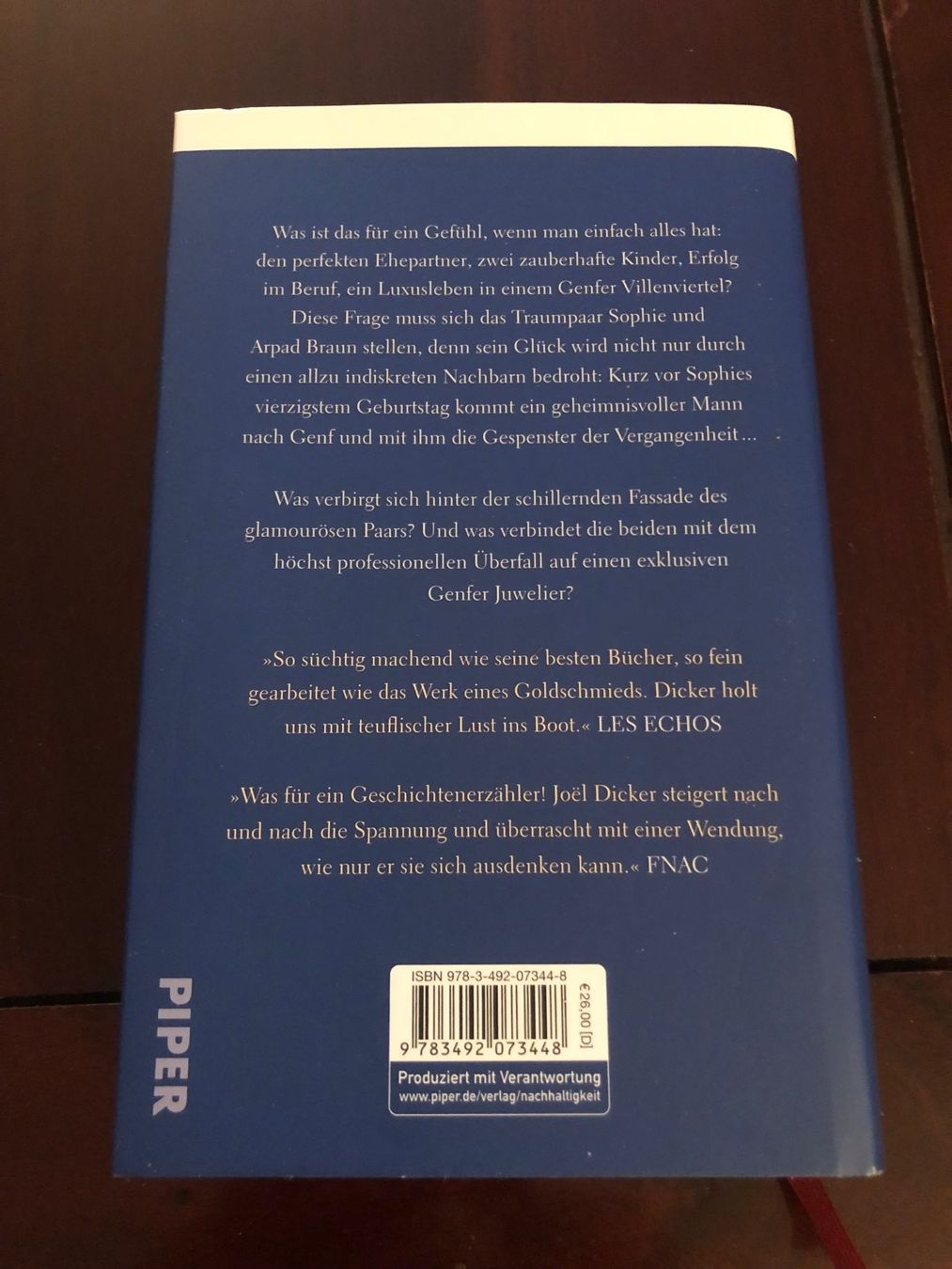 Libri: Joël Dicker - Ein ungezähmtes Tier – Nuovo (secondo la descrizione) da Oberweningen venduto da Gerini 1