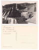 La Valsainte , incendie du 11 et 12 mars 1931