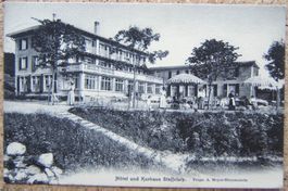 AK HOTEL UND KURHAUS STAFFELALP 1908 - BELEBT
